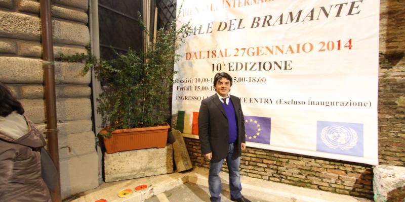 X° BIENNALE INTERNAZIONALE D'ARTE NELLE SALE DEL BRAMANTE DI ROMA