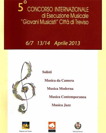 5° Concorso internazionale di musica con esposizione artistica