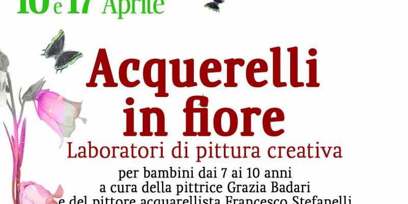 Laboratorio di acquerello e tempera per bambini dai 7 ai 10 anni