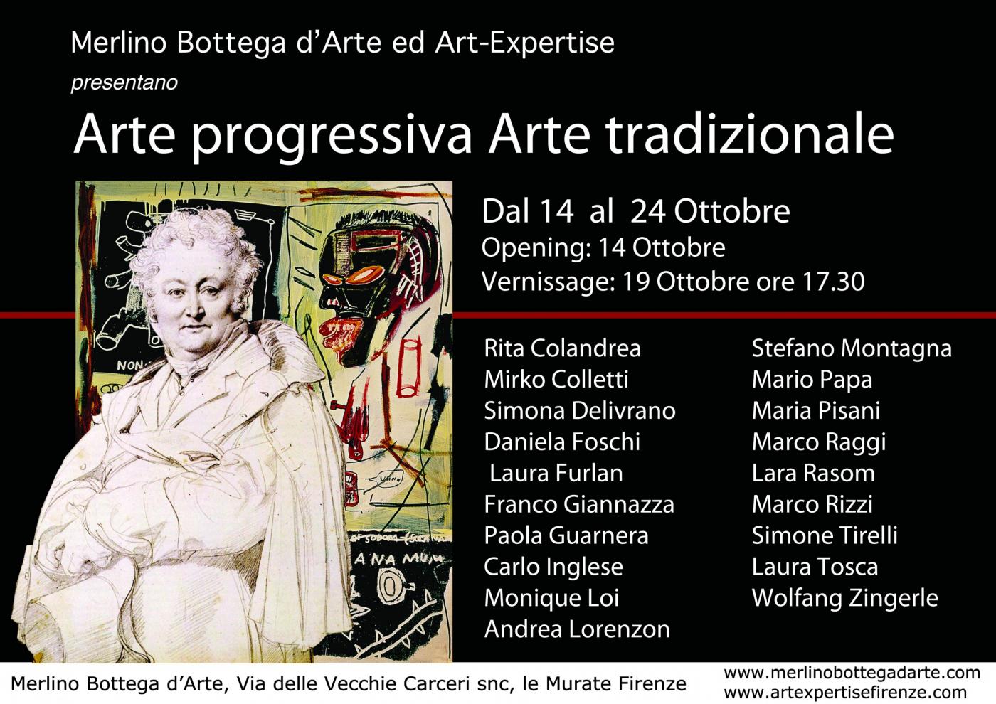 Arte progressiva Arte tradizionale