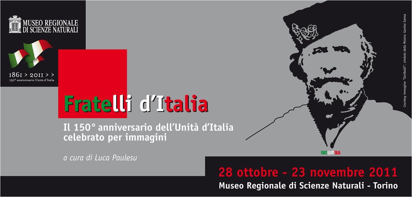 FRATELLI D' ITALIA "150 YEARS OF UNITY OF ITALY 