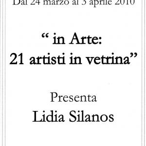 In Arte: 21 Artisti in vetrina