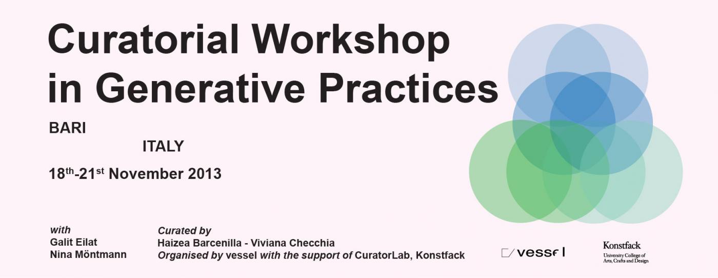 Curatorial Workshop in Generative Practices