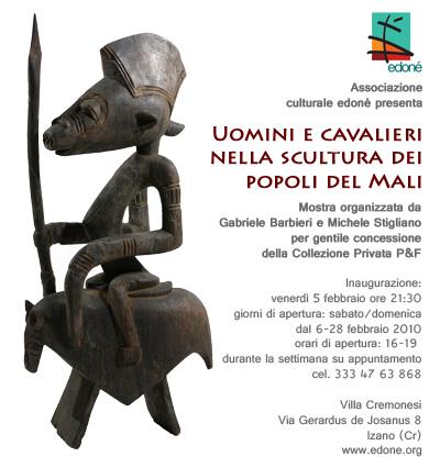 UOMINI E CAVALIERI NELLA SCULTURA DEI POPOLI DEL MALI