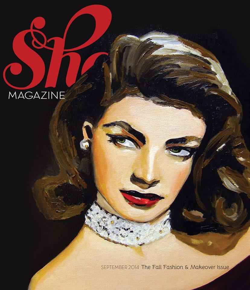 One of my works for the Cover of the September Issue "She Magazine".  