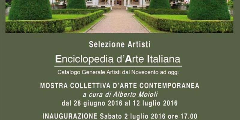 Artisti a Villa Clerici - selezione Artisti Enciclopedia d'Arte Italiana