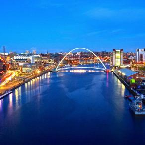 Millennium Bridge Newcastle England