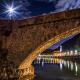 Chiaro di luna sotto il Ponte Vecchio (San Pellegrino Terme) BG 