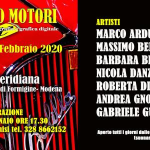 ARTE MOTO MOTORI al Club Meridiana di Modena 