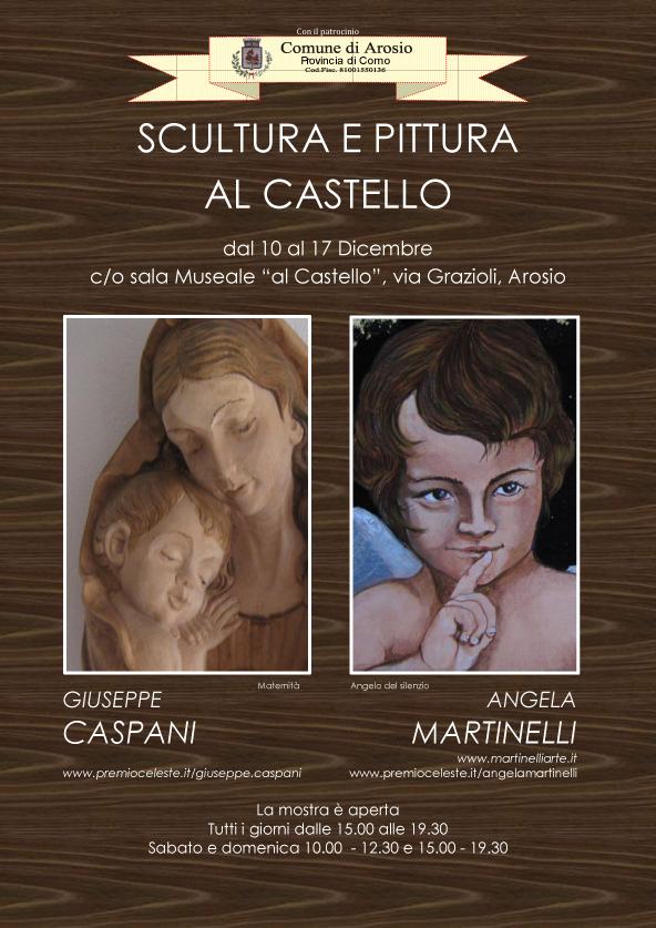 Video della mostra "Scultura e pittura al castello" Arosio (CO)