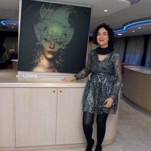 Giovanna Silvestri's first  mini-personal exhibition at the Tornatora Art Gallery