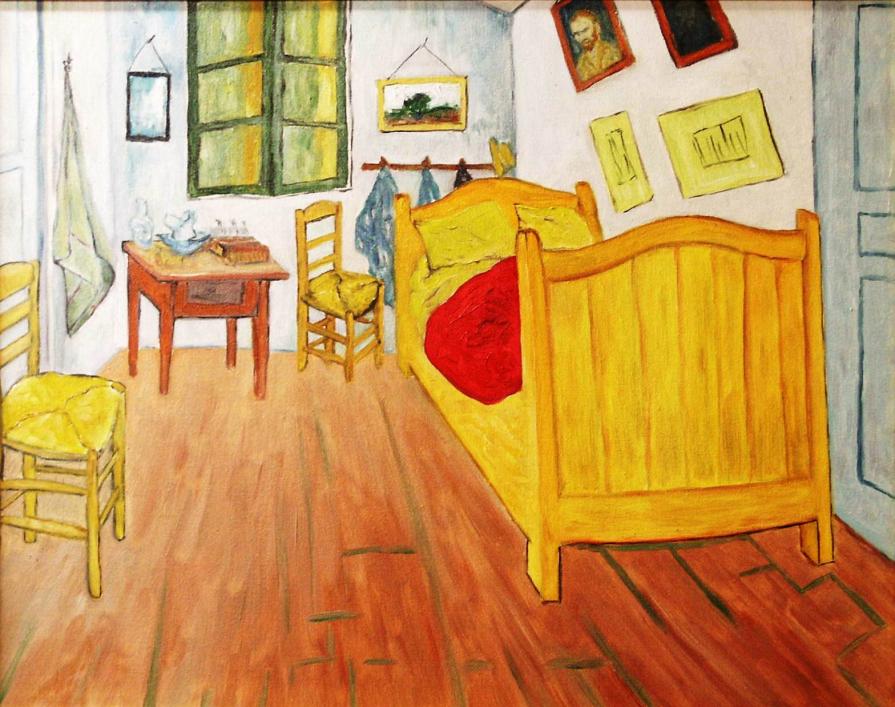 Camera da letto ad Arles ( Van Gogh )