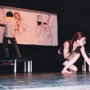 Danse-painting performance