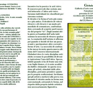 CONCORSO GLOBALART INTERNATIONAL ART IL RITRATTO