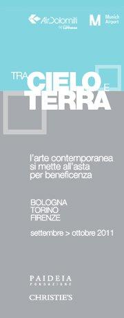 Mostra di beneficenza a Bologna, Palazzo Carisbo: Tra cielo e terra