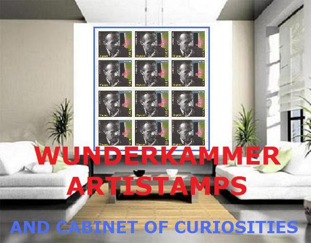 “Wunderkammer Artistamps And Cabinet Of Curiosities”