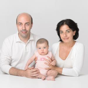 Italian Families: Presentation of the Child: Luigi Nausicaa Valentina