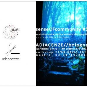 senseOFcommunity # 5//bologna | the communitarian spirit of the art in the 2.0 society