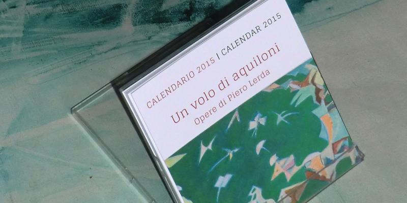 Presentation of desk calendar 2015 of Piero Lerda