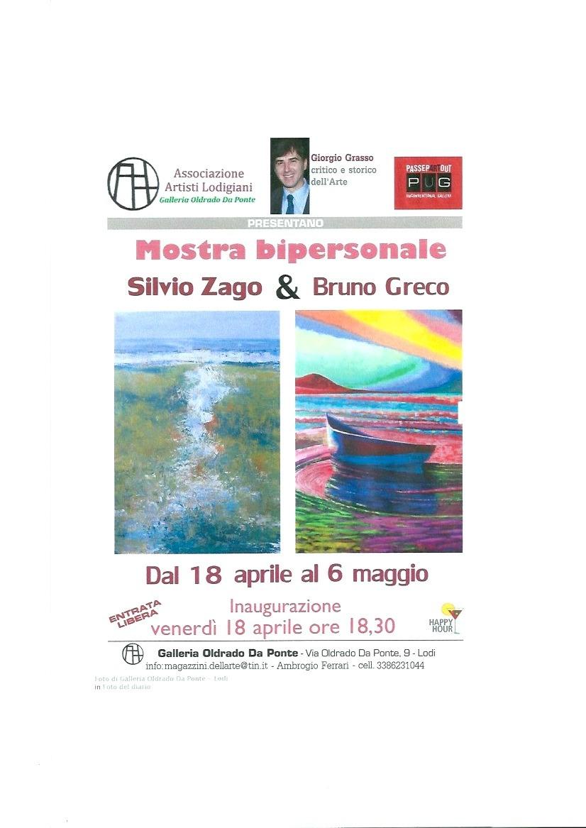 Bipersonale Bruno Greco - Silvio Zago