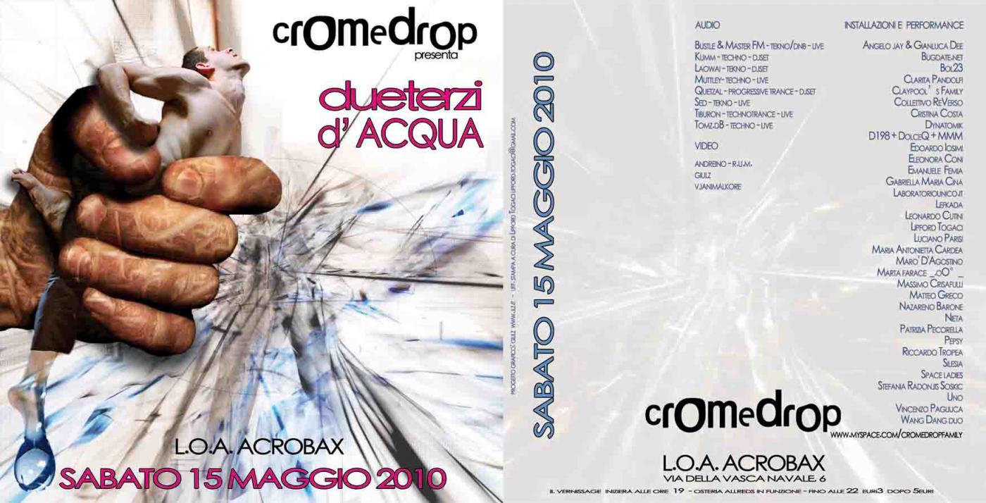 Dueterzi d'acqua, un evento Cromedrop Family 