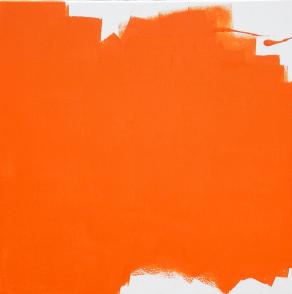 Untitled (Implexive Painting, orange I)