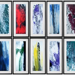 Cascading Colours Collection - SOLD