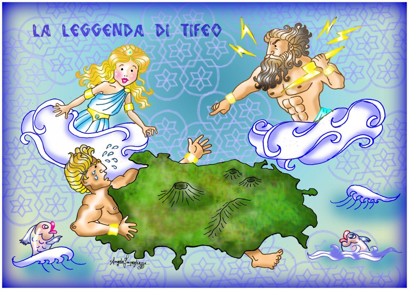 Myths and Legends, the story of the island of Ischia by Angela Impagliazzo 