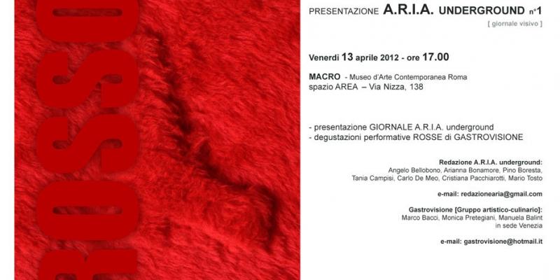 Presentazione n.1 A.R.I.A. underground