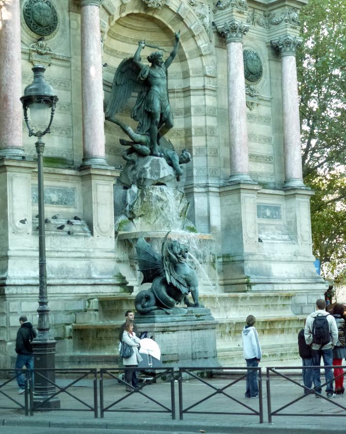 La fontaine Saint Michel