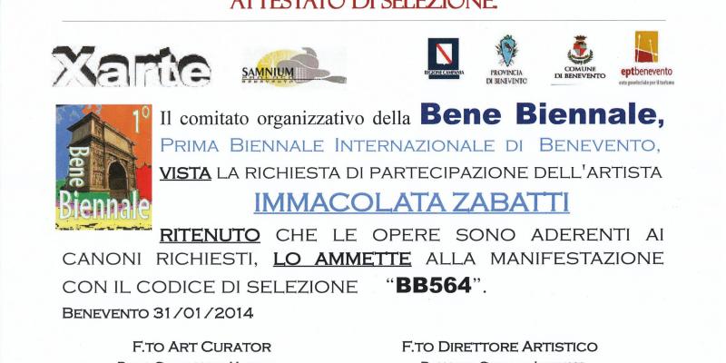 BENE BIENNALE di BENEVENTO