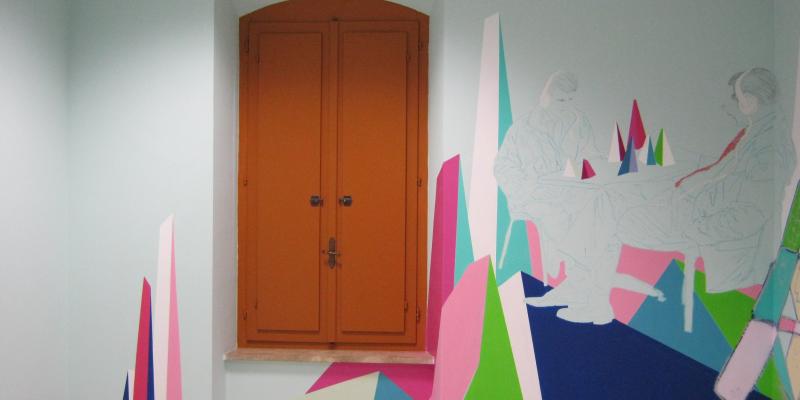 ALTERAZIONI / WALL PAINTING DOUBLE BALANCE