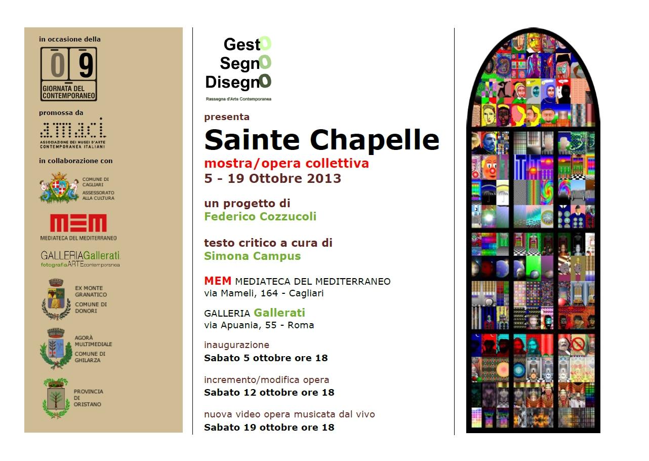 "Sainte Chapelle" group exhibition/work