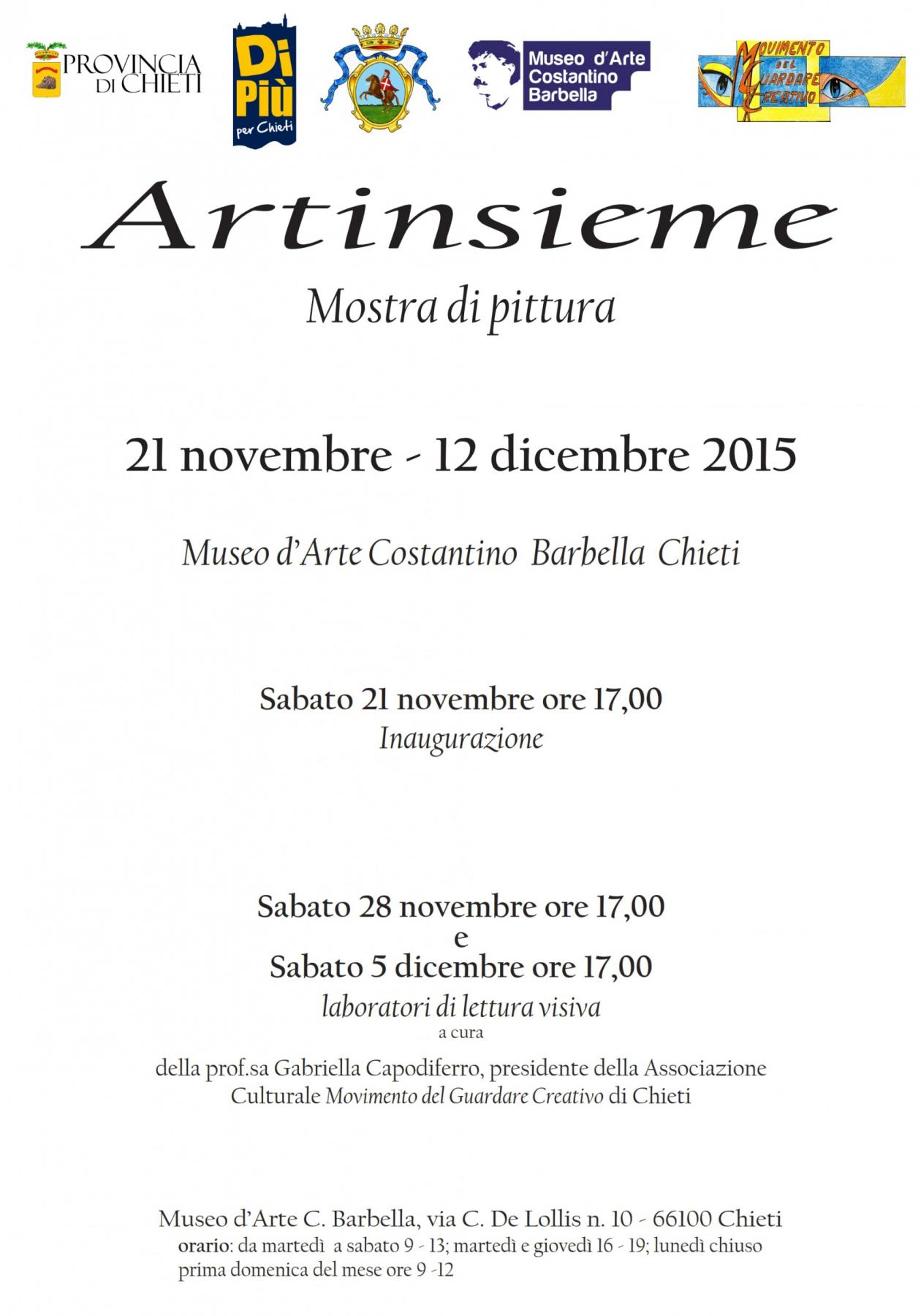 Painting exhibition "Artinsieme"