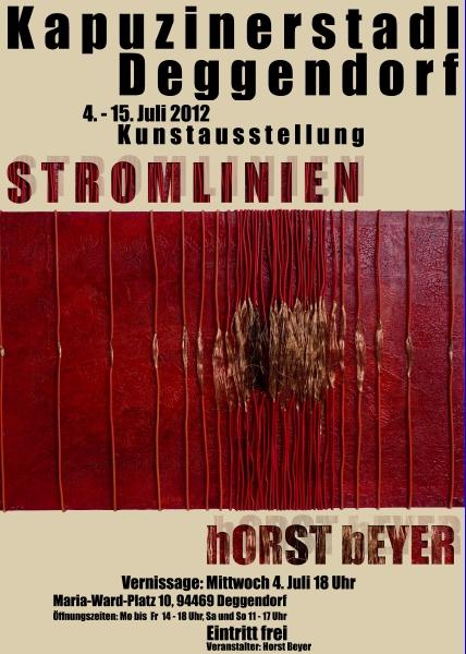 Exhibition STROMLINIEN im Kapuzinerstadl Deggendorf