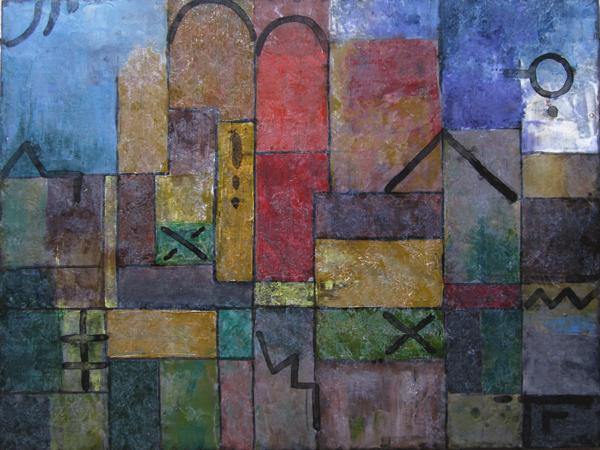 La città (omaggio a Klee)