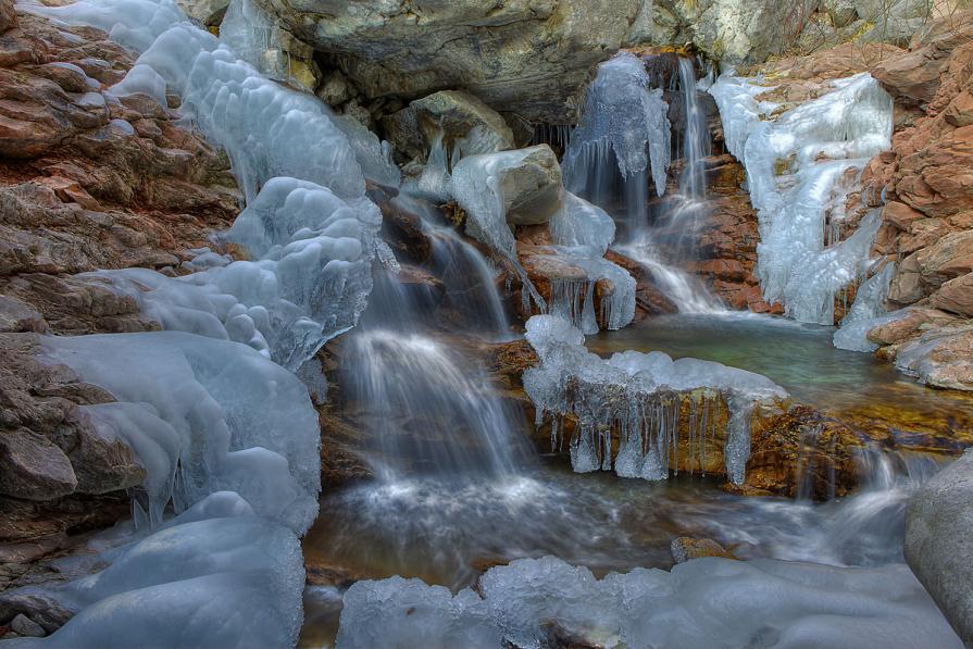 cascate di ghiaccio