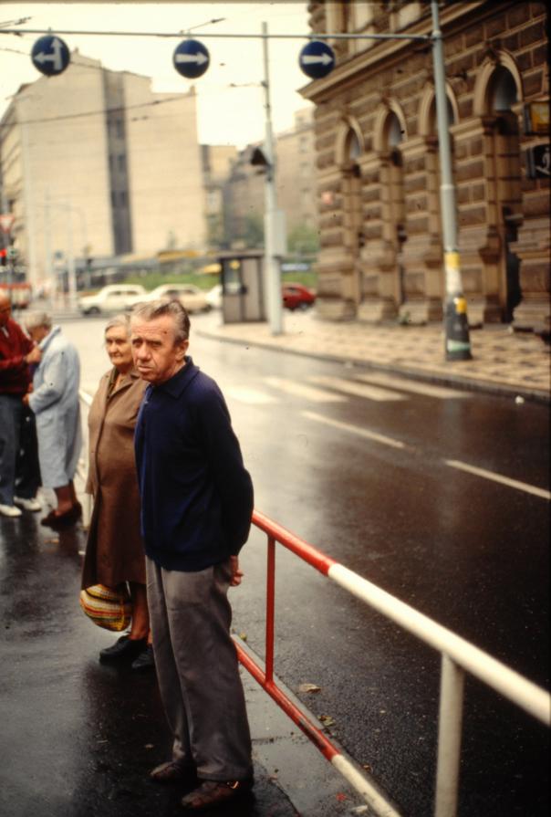 "Walking with Hrabal N° 10" - Prague (1990)