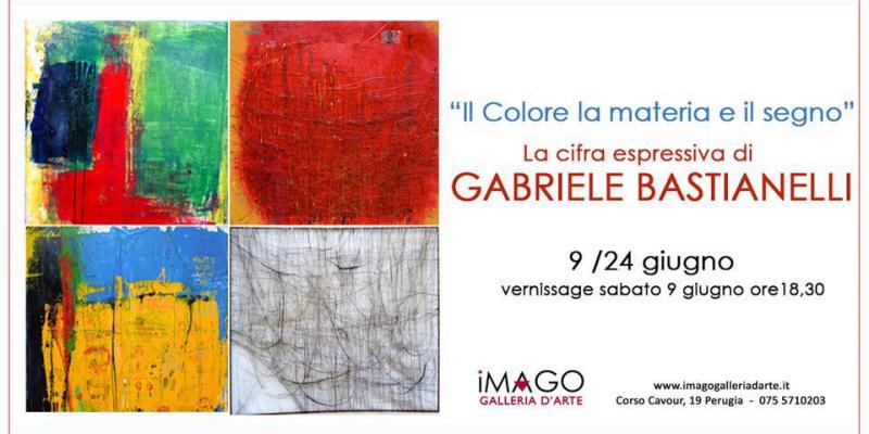 "Il colore, la materia, il segno"