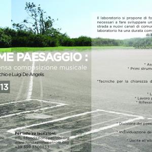 Ascolto come paesaggio: il mondo come un'immensa composizione musicale