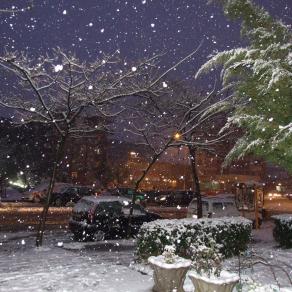 First Snow in Shkoder,Albania