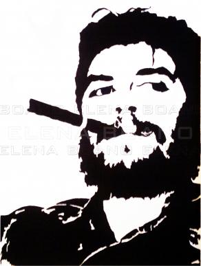 Luci e ombre sul muro_Che Guevara