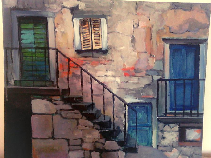 old mediteran house