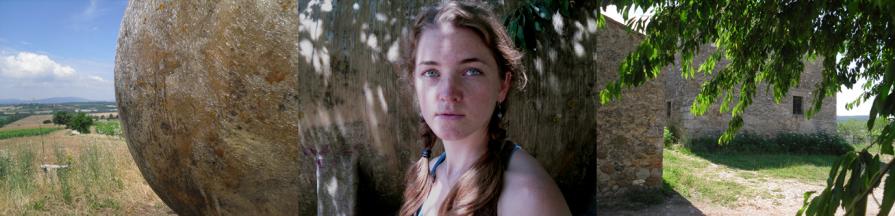 Katrina at the farm, Casole D'Elsa, June 2009