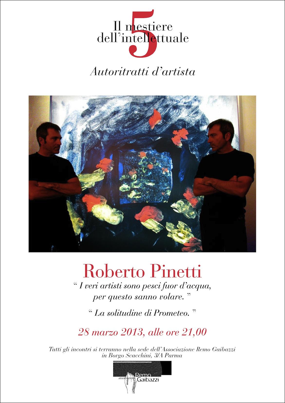 Artist's selfportraits: Roberto Pinetti