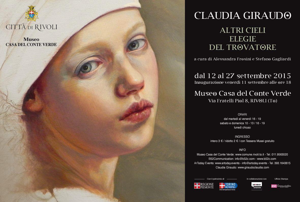 CLAUDIA GIRAUDO. ALTRI CIELI. ELEGIE DEL TROVATORE - Casa Museo del Conte Verde, Rivoli (TO)