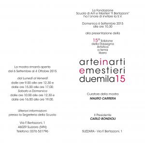 Arte in Arti e Mestieri 2015