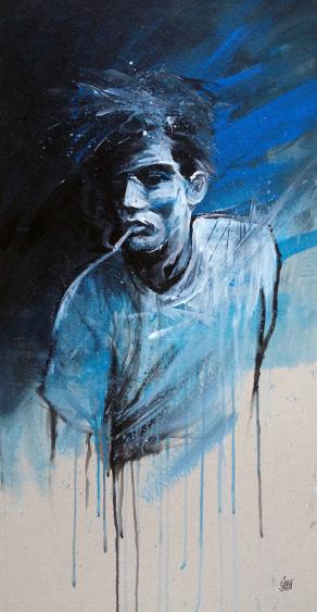 MAN SMOKING BLUES