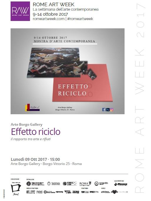 EFFETTO RICICLO - ROMA ART WEEK