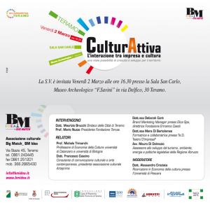 CulturAttiva_ L'interazione tra impresa e cultura, una reale possibilità di crescita e sviluppo per il territorio